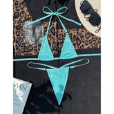 Lisa Mini-String-Glitzer-Bikini